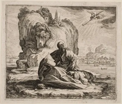 Saint John On The Island Of Patmos