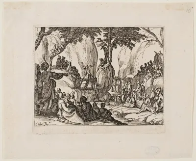 Saint John Preaching In The Desert