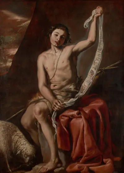 Saint John The Baptist As A Youth