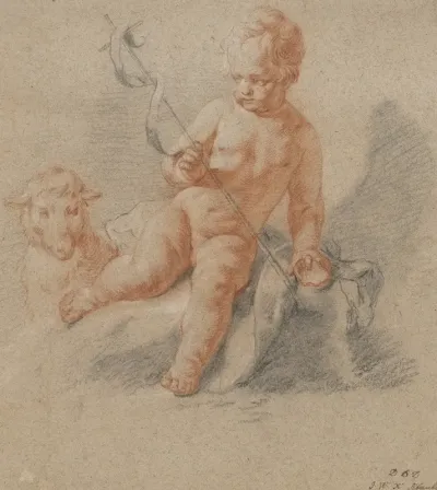 Saint John The Baptist As An Infant