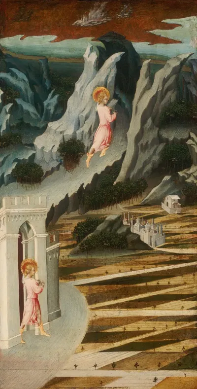Saint John The Baptist Entering The Wilderness