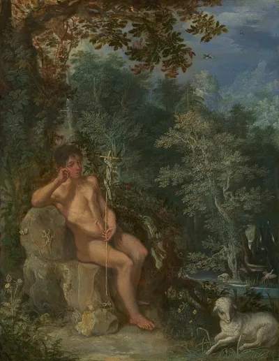 Saint John The Baptist In The Wilderness