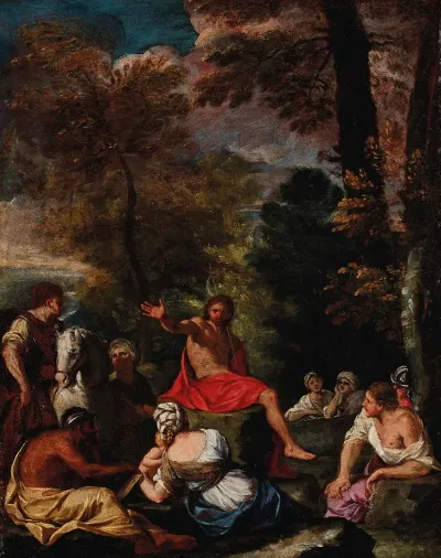 Saint John The Baptist Preaching 4