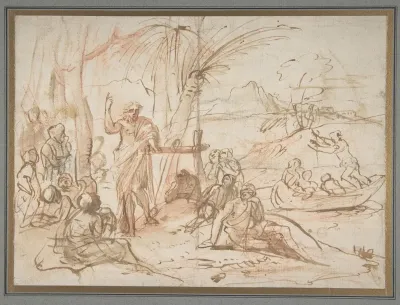 Saint John The Baptist Preaching 5