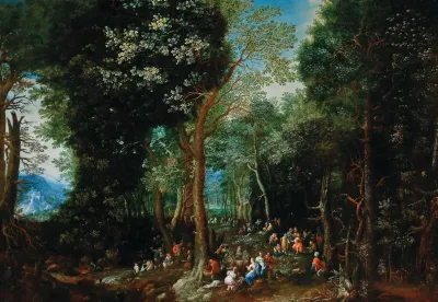 Saint John The Baptist Preaching In The Wilderness 2