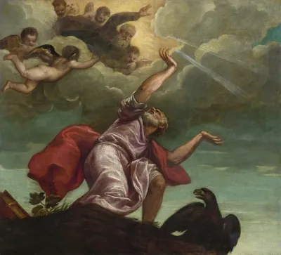Saint John The Evangelist On Patmos 2
