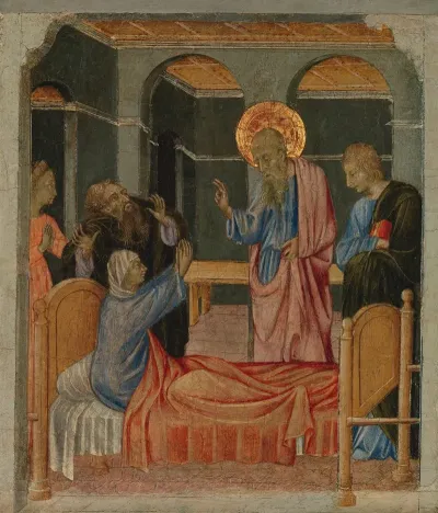 Saint John The Evangelist Raises Drusiana