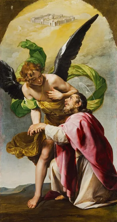 Saint John The Evangelists Vision Of Jerusalem