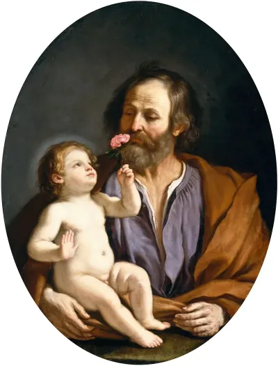 Saint Joseph With The Christ Child