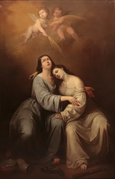 Saint Justa And Saint Rufina