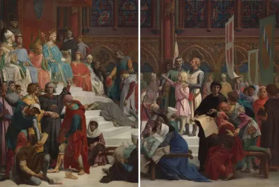 Saint Louis Rendant La Justice 2