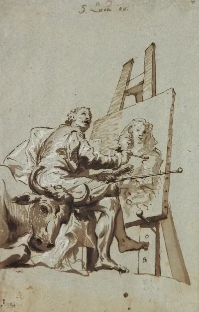 Saint Luke Painting The Virgin 2