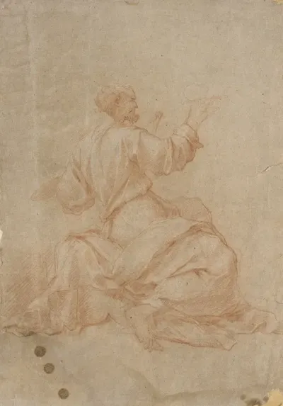 Saint Luke Painting