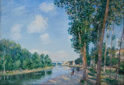 Saint Mammes June Sunshine