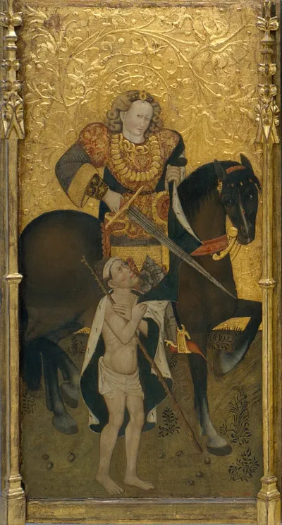 Saint Martin Sharing His Cloak 2