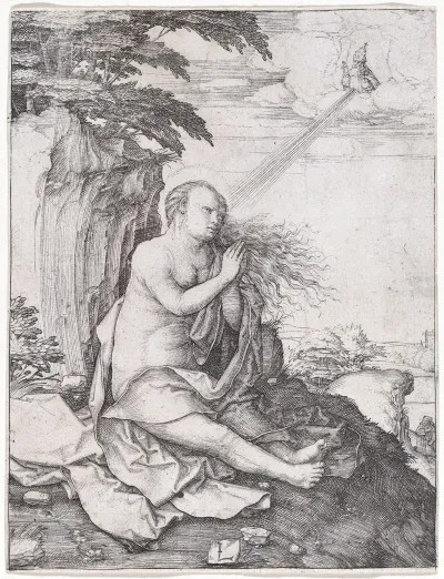 Saint Mary Magdalene In The Desert