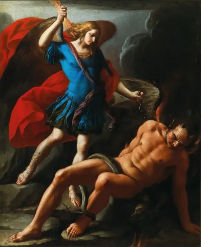 Saint Michael Defeating Lucifer