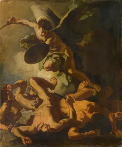 Saint Michael Expelling The Rebel Angels