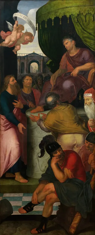 Saint Paul In Front Of Proconsul Felix Van Caesarea