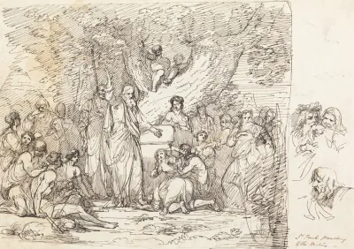 Saint Paul Preaching To The Britons