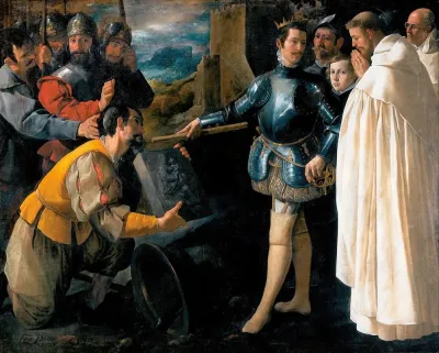 Saint Peter Nolasco Recovering The Image Of The Virgin