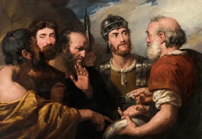 Saint Peter Paying The Tribute With A Piece Of Silver Found In A Fish