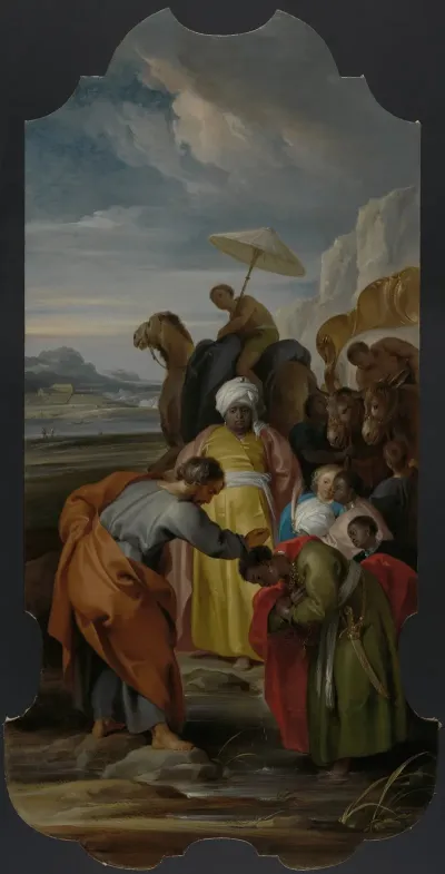 Saint Philip Baptizes The Eunuch