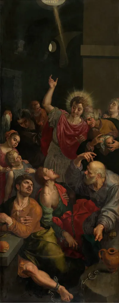 Saint Sebastian In Prison