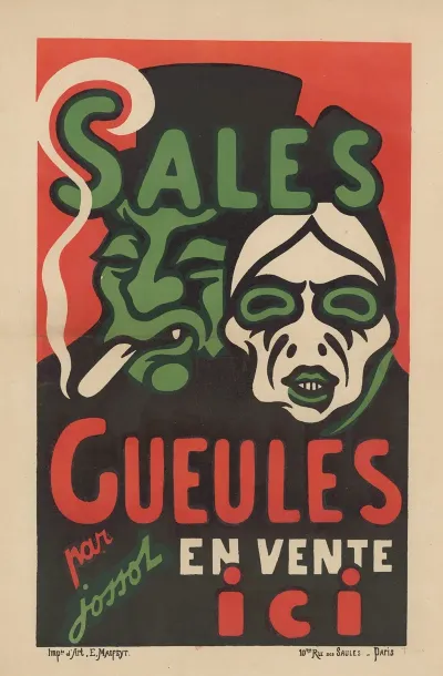 Sales Gueules Par Jossot En Vente Ici 2