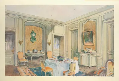 Salle A Manger Louis Xv Dordonnance Simple