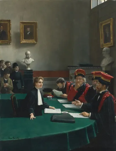 Salle Dexamen De Doctorat The Doctoral Jury