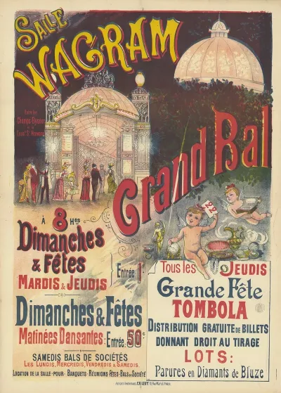 Salle Wagram Grand Bal Tombola