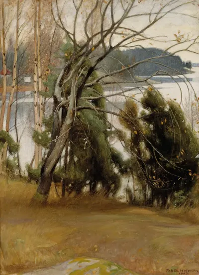 Sallow In Autumn
