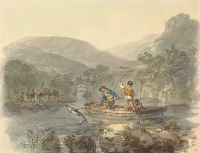 Salmon Spearing