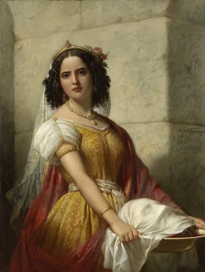 Salome Met Het Hoofd Van Johannes De Doper