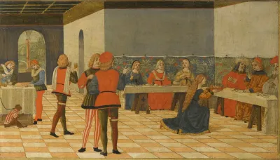 Salome Presenting The Head Of St John The Baptist To King Herod