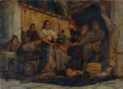 Salome Receiving The Head Of John The Baptist