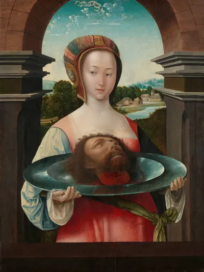 Salome With The Head Of John The Baptist 4