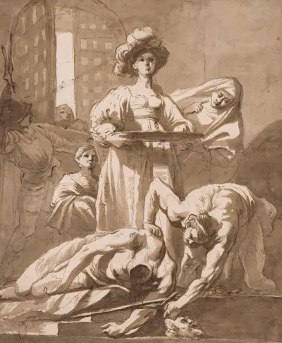 Salome With The Head Of John The Baptist