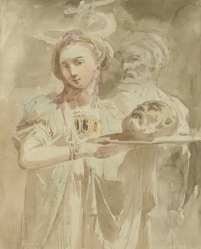 Salome With The Head Of Saint John The Baptist 5