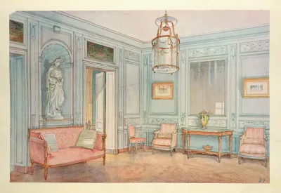 Salon Dattente Louis Xvi Sculpte