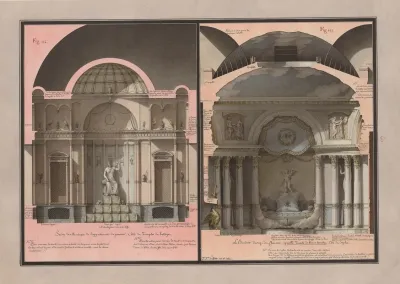 Salon De Musique De Lappartement Du Premier Cote Du Temple De Euterpe Le Boudoir Du Rez De Chaussee