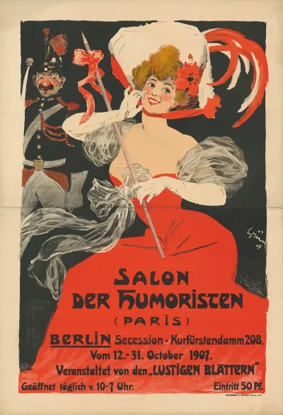 Salon Der Humoristen Paris Berlin Seccession