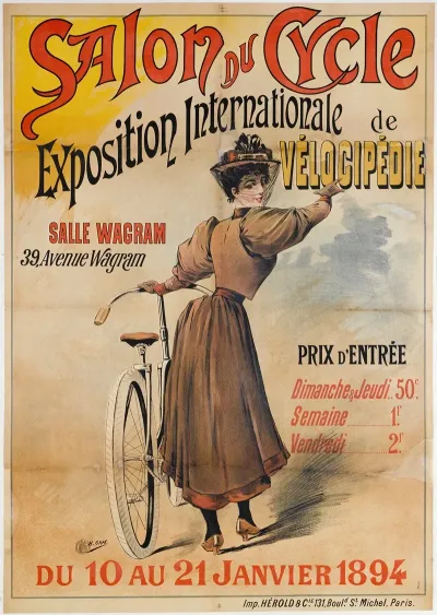 Salon Du Cycle Exposition Internationale De Velocipedie