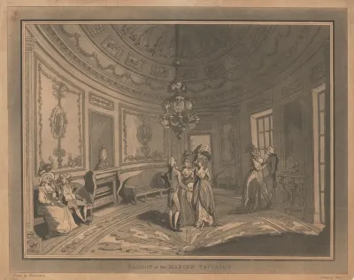 Saloon At The Marine Pavilion