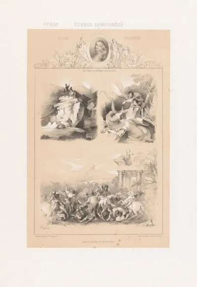 Salvator Rosa Ecole Italienne