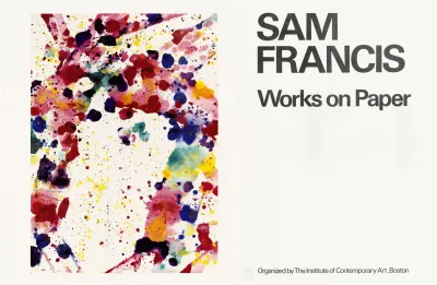 Sam Francis Works On Paper