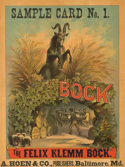 Sample Card No 1 The Felix Klemm Bock