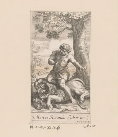 Samson And The Lion 4