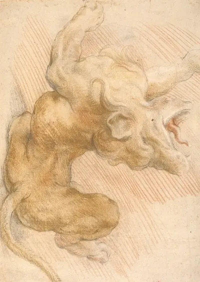 Samson Breaking The Lions Jaw The Lion